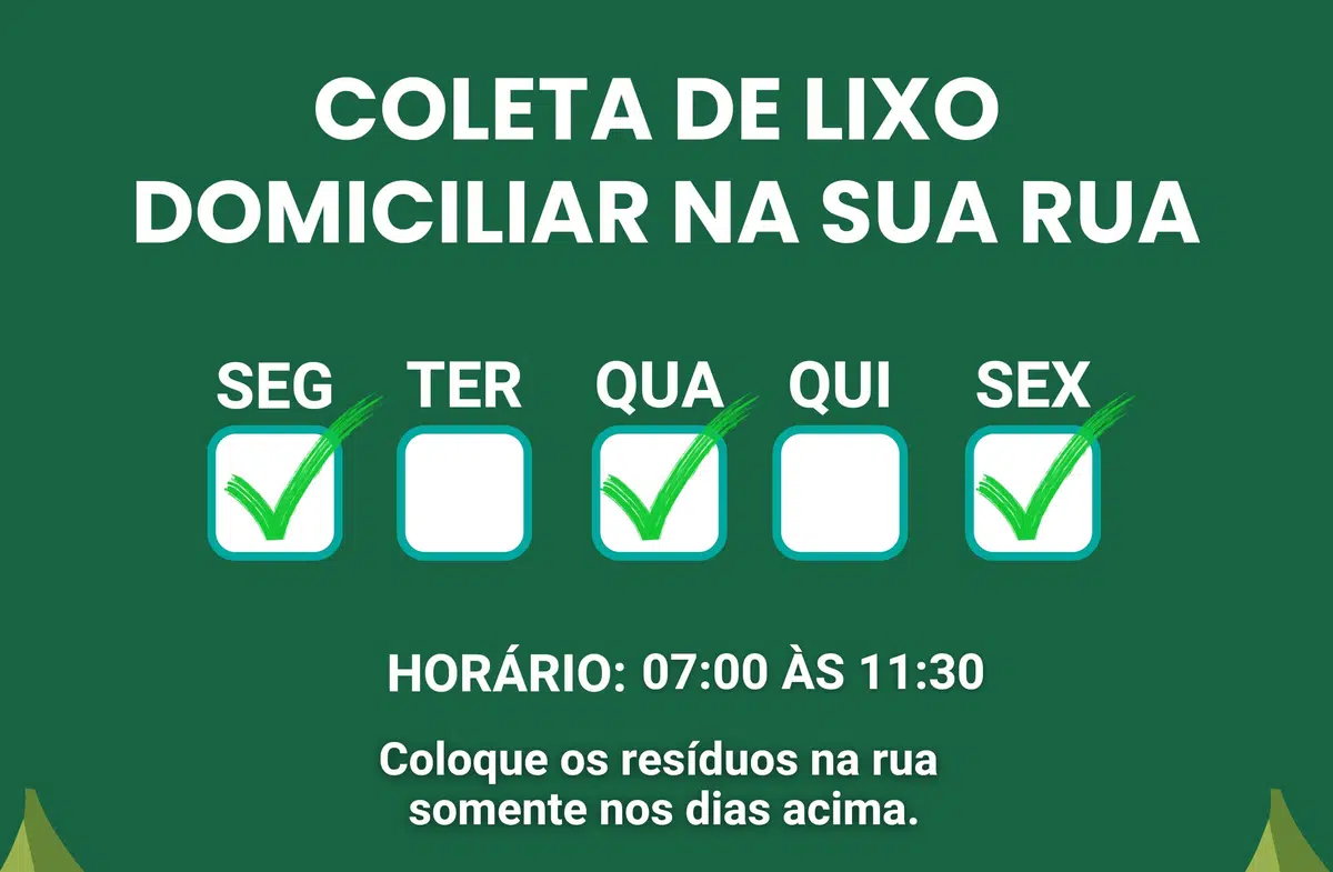 A campanha de conscientizar a população sobre a importância de uma cidade limpa e organizada