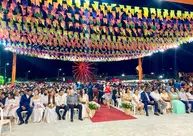 TJPI une 125 casais em Casamento Comunitário "Junino" em Teresina