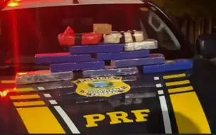 Foragido da Justiça é preso pela PRF com 10 kg de drogas em Bom Jesus