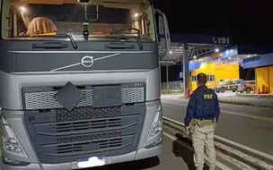 Caminhoneiro é preso por dirigir sob influência de drogas em Valença do Piauí