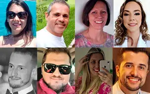 Saiba quem são as oito vítimas de queda de balão em Santa Catarina