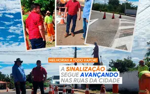 Prefeitura de Coivaras Avança com Sinalização Viária em Parceria com o Governo do Estado