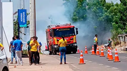 Incêndio Na Avenida Camilo Filho