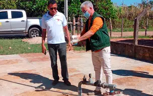 Coivaras inicia avaliação da qualidade da água com apoio da Funasa