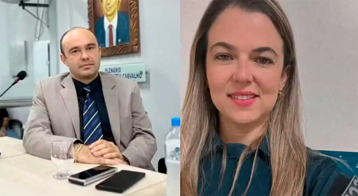 vereador Thiciano Ribeiro e Penélope Brito foram mortos na manhã desta quarta-feira 27