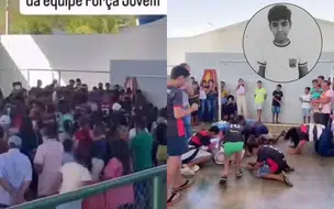 Velório de garoto vítima de bala perdida emociona São Raimundo Nonato