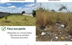 Prefeitura de Bom Jesus inicia campanha de limpeza no combate a dengue