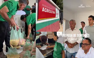 Prefeitura de Alto Longá realiza entrega de sementes para agricultores