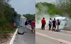 Grave acidente entre dois carros deixa três pessoas mortas em Jaicós