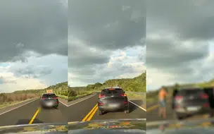 PRF divulga vídeo de perseguição e prisão de trio na BR-343