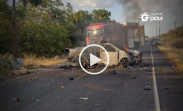 Acidente entre Campo Maior e Coivaras deixa quatro mortos e criança ferida