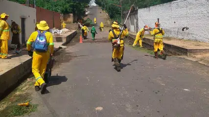 Trabalhadores da limpeza pública em Teresina tem horário de trabalho alterado devido ao calor
