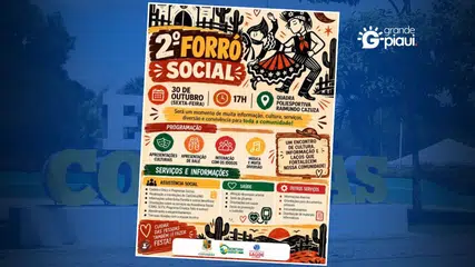 Coivaras realiza 2º Forró Social com serviços gratuitos e programação cultural