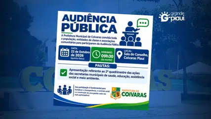 Coivaras realiza audiência pública para apresentar ações das secretarias municipais