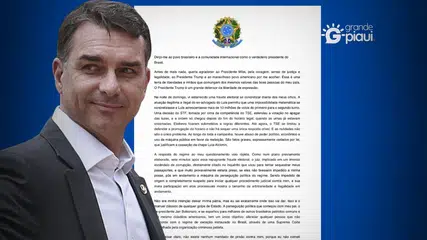 Flávio Bolsonaro divulga carta nos EUA e anuncia liderança da oposição brasileira