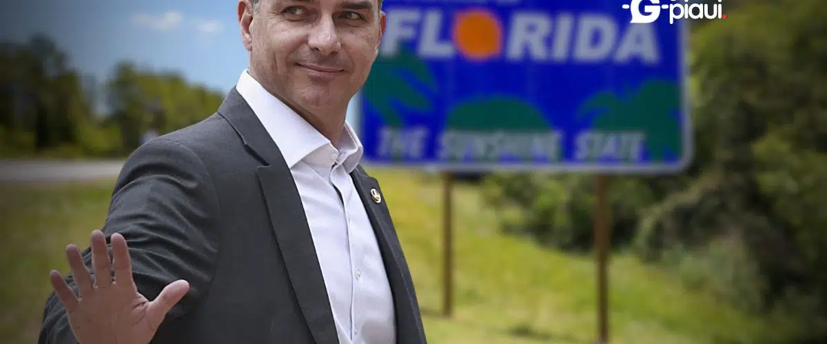 Flávio Bolsonaro teria ido embora nessa tarde para os EUA segundo o Metrópoles