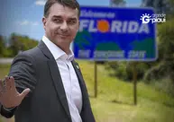 Flávio Bolsonaro teria ido embora nessa tarde para os EUA segundo o Metrópoles