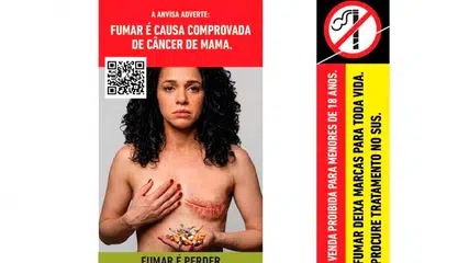 Anvisa abre consultas públicas para novas imagens de alerta em cigarros