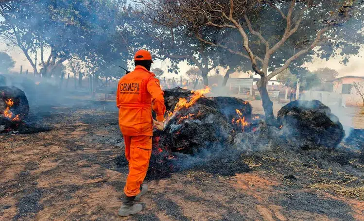 Corpo de Bombeiros registra quase 6 mil incêndios no Piauí em 2026