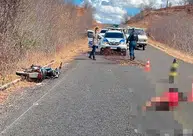 Motociclista morre ao colidir com caminhão na PI-238, no sul do Piauí