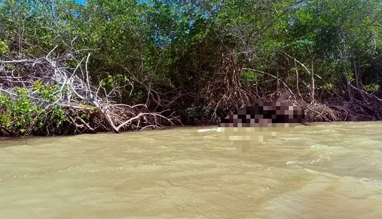 Homem é encontrado morto em mangue no Rio Iguaçu, no litoral do Piauí