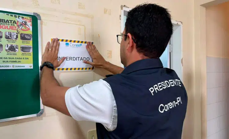 Coren interdita serviços de enfermagem no município de Jurema do Piauí; Entenda