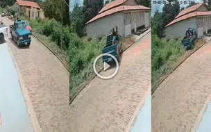 Carro desgovernado quase atinge estudantes em Guadalupe