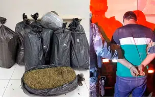 Caminhoneiro é preso com 121 kg de maconha na PI-143