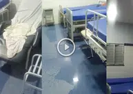 Enfermaria do HGV alaga e pacientes são levadas ao corredor em Teresina