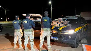 Motorista é preso em flagrante transportando mais de 26 kg de cocaína em Picos