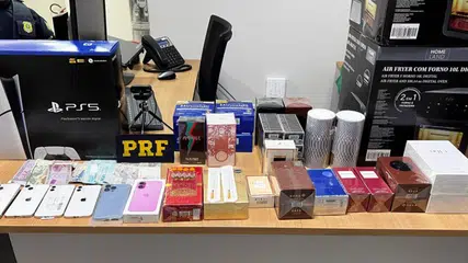 PRF intercepta carga com produtos contrabandeados na BR-316 em Picos