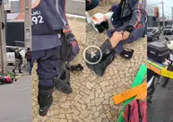 Piloto de motolância do Samu fica ferido após acidente em Teresina