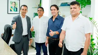 Prefeito de Coivaras cumpre agenda no Palácio de Karnak