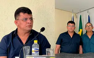 Prefeito João Mourão participa da abertura do Legislativo em Coivaras