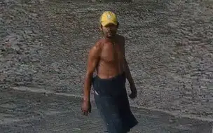 Polícia divulga foto de suspeito de vandalizar imagem religiosa em Teresina