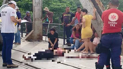 Jovem morre em acidente de moto na Ponte Metálica entre Teresina e Timon