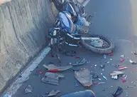 Motociclista fica gravemente ferido após cair de cima de viaduto em Teresina