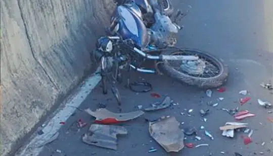 Motociclista fica gravemente ferido após cair de cima de viaduto em Teresina