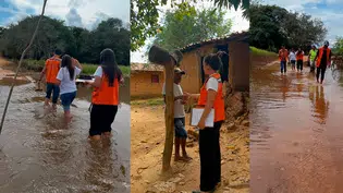 Defesa Civil realiza levantamento de danos após fortes chuvas em Redenção do Gurguéia