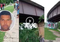 Motociclista de aplicativo morre após cair de ponte entre Teresina e Timon; Passageira ficou ferida
