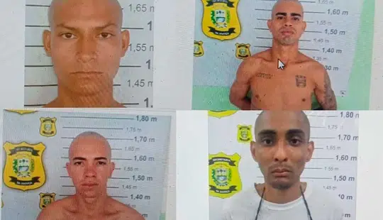 Detentos fogem de penitenciária mista em Parnaíba durante chuva
