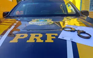 PRF cumpre mandado de prisão por descumprimento de medida protetiva em Parnaíba
