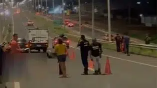 Mulher morre após colidir moto em mureta na BR 316 em Teresina