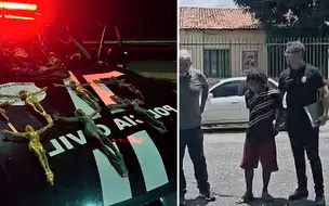 Suspeito de furtos em cemitério é preso pela Polícia Civil em Teresina