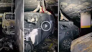 Incêndio em garagem destrói veículos em condomínio de luxo na zona Leste de Teresina