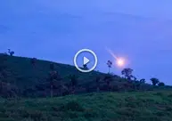 Luz misteriosa é registrada no céu de cidade do interior do Maranhão