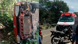 Idosa é arremessada de veículo e morre em acidente na BR-222 em Esperantina