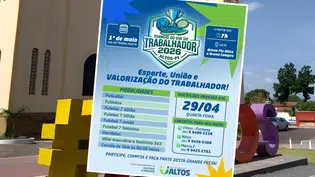 Torneio do Dia do Trabalhador 2026 será realizado em Altos com várias modalidades
