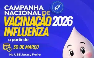 Coivaras inicia campanha de vacinação contra influenza 2026