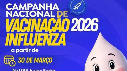 Coivaras inicia campanha de vacinação contra influenza 2026